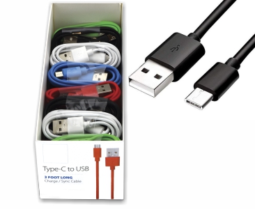 3 Foot Type C to USB