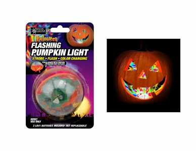 Flashing Pumpkin Lights