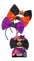 Halloween Bow Flashing Headbands