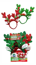 Christmas Reindeer Antler Flashing Headbands